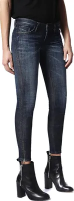 Produktbild von Diesel Skinzee-Low-Zip 0679Z Damen Jeans Hose Skinny Super Slim