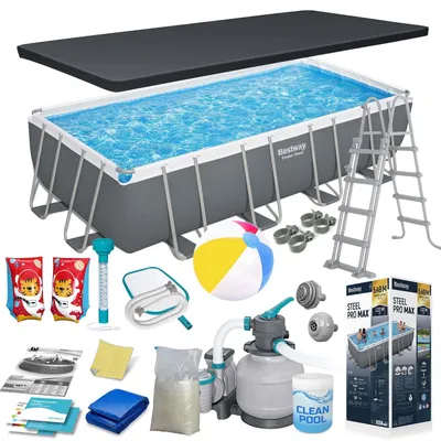 Produktbild von Kerti medence kerettel 549x274x122cm 17in1 Bestway 56466N