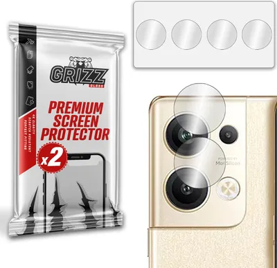 Image de Vitre de protection pour appareil photo GrizzGlass HybridGlass pour Oppo Reno 9 Pro+ Plus