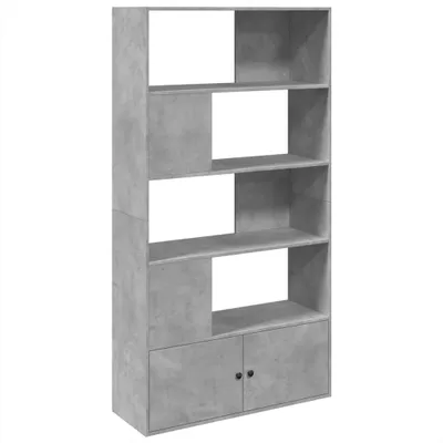 Produktbild von vidaXL Bücherregal Betongrau 100x36x189 cm Holzwerkstoff