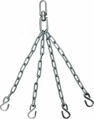 Produktbild von RDX Heavy Duty Boxsack aus Eisen mit 4-teiliger Kettenaufhängung zur Wandmontage