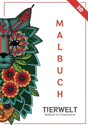 Produktbild von Tierwelt - Malbuch für Erwachsene