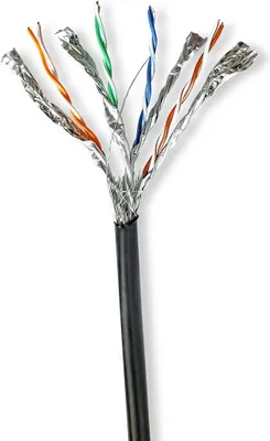 Imagen del producto de Nedis CCBG8599BK100S, 100 metros, Cat7, S/FTP (S-STP), color