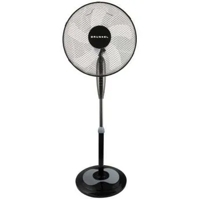 Produktbild von Grunkel FAN-165RNG, Haushalts-Lamellenlüfter, Schwarz, Flur, 52,3 dB, 40 cm, Tasten