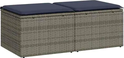 Zdjęcie produktu dla VidaXL 3328664, Granatowy (marynarski), Żywica, Stal, 550 mm, 550 mm