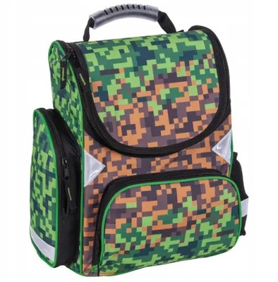 Produktbild von Schulranzen Green Game Minecraft Paso 5-teiliges Schulset