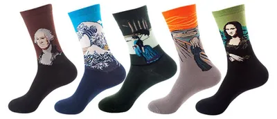 Image de ASKSA 5 paires Chaussettes de Baskets Amusantes Femmes Hommes 36-44 Coton Coloré Chaussettes Courtes Décontractées Drôles,Noir