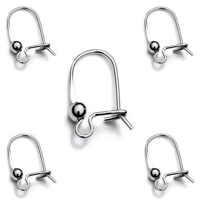 Produktbild von Ohrhänger Clip Brisuren 18mm aus 925 Sterling Silber,