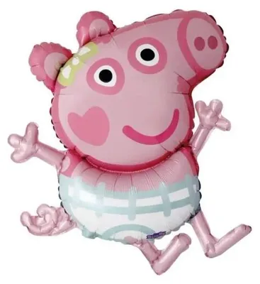 Image de Ballon en plastique Peppa Pig 60 cm - Godan