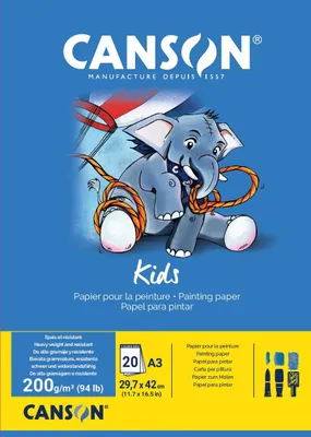 Obrázok produktu pre Canson C400015589, Umelecká papierová podložka, 200 g/m², 20 listy