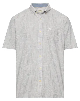 Produktbild von camel active Herren Kurzarmhemd mit Kontrastdetails Offwhite, menswear-6XL