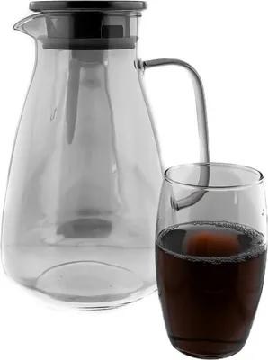 Immagine prodotto di Set di 7 caraffe in vetro - Caraffa da 1,95 L e 6 bicchieri da 330 ml