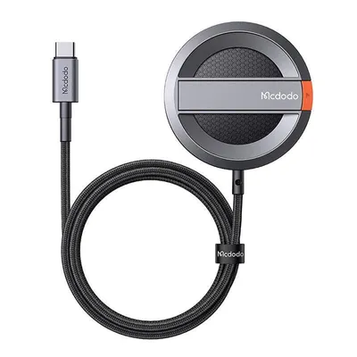 Produktbild von Mcdodo CH-5500 Wireless Charger, magnetisches Ladegerät mit Standfuß, MagSafe, 15W, grau