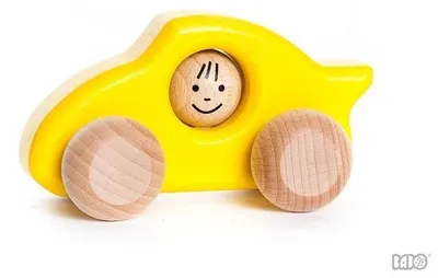 Immagine prodotto di Auto giocattolo Bajo - auto sportiva colorata per bambini - giocattolo educativo