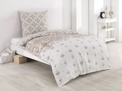 Produktbild von Buymax® Bettwäsche Bettbezug 200x200 cm, Kopfkissenbezug 80x80 cm 3 teilig Deckenbezug Set aus 100% Baumwolle Renforce mit Reissverschluss