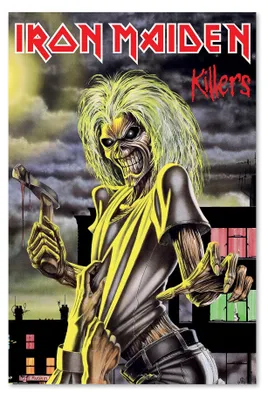 Produktbild von Iron Maiden Poster Killers Eddie 61 x 91,5 cm
