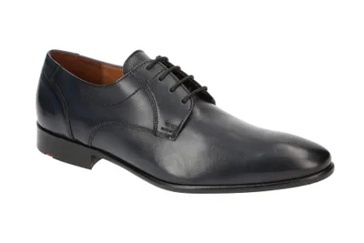 Produktbild von LLOYD MANON Herrenschuhe - elegante Halbschuhe - Schnürschuhe blau NEU