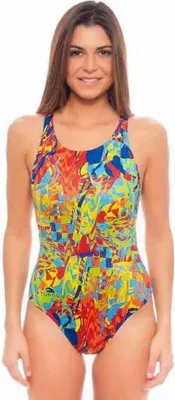 Produktbild von Turbo Seasons Badeanzug Mehrfarbig 2XL Damen Mehrfarbig 2XL