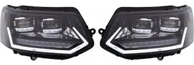 Image de Kit de phares principaux pour VW Transporter V Bus (7HB, 7HJ, 7EB, 7EJ, 7EF, 7EG, 7HF, 7EC) Transporter V Fourgon