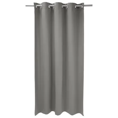 Immagine prodotto di Tenda oscurante 245x140 cm, con passanti, colore grigio. Tenda oscurante, tende oscuranti, tende termiche, tenda oscurante termica