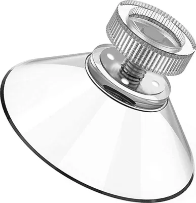 Produktbild von Saugnapf Ø 40mm,8 Stück Haken Saugnapf M5 Gewinde Edelstahl, Saugnäpfe mit Rändelmutter klar per Badezimmer, Auto, Zahnbürstenhalter, Duschregal, Seifenhalter, Camping