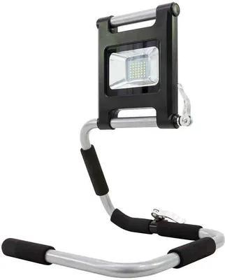 Produktbild von REV LED Akku Arbeitsleuchte Fluter Strahler Schwarz IP54 18W 1400lm kaltweiß 6500K verstellbar