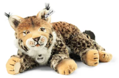 Produktbild von Steiff Plüsch Luchs Kuscheltier Mizzy - 35 cm beige Spielzeug