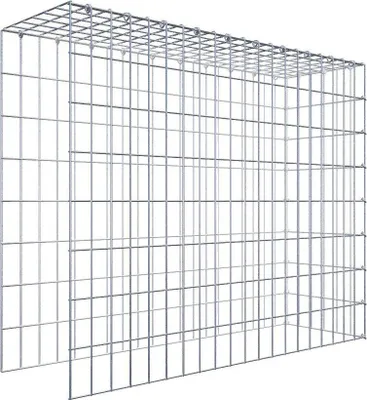 Immagine prodotto di Gabbione aggiuntivo tipo 4 100 cm x 80 cm x 30 cm (L x H x P), maglia 5 cm x 10 cm, anello a C