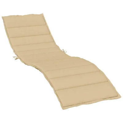 Immagine prodotto di vidaXL Cuscino lettino Melange Beige 200x50x4 cm tessuto
