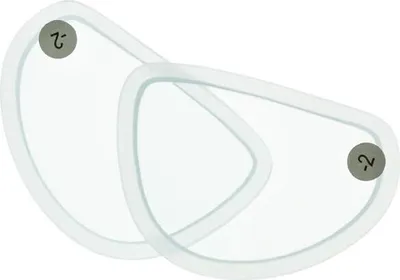 Produktbild von Seacsub One Mask Optical Lens Left Left -4.50