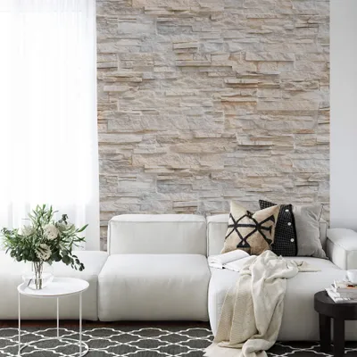 Produktbild von A.S. Création Vlies Fototapete Stein Creme Stone Wall DD119121  Designwalls 2.0