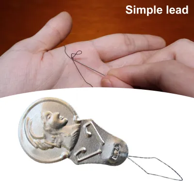 Produktbild von 100pcs Nadel -Threader Starke haltbare tragbare kreative effektive zuverlässige Silber -Farb -Drahtschleife DIY -Nadel -Threader täglich Gebrauch