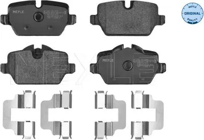 Produktbild von MEYLE 025 236 2316 Bremsbeläge Hinten für BMW 3 Touring (E91) 3 Limousine (E90) 1 Schrägheck (E87) 3 Coupe (E92) 1 Schrägheck (E81)