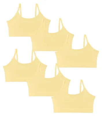 Produktbild von Bio-Baumwoll-Mädchen Bustier-6er Pack