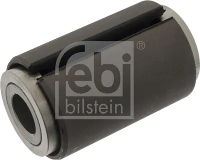 Produktbild von FEBI BILSTEIN Blattfederlager 100662 passend für MERCEDES-BENZ ACTROS MP4 / MP5 105mm Gummi 25mm 1,32kg