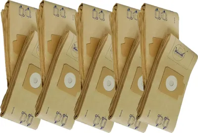 Immagine prodotto di INF Sacchetti per aspirapolvere in microfibra, confezione da 10, compatibili con Nilfisk GD930
