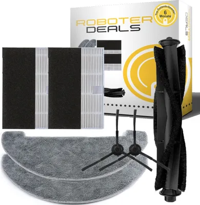 Produktbild von Zubehör Set, Ersatzteile für Horniture Q6 (2x Seitenbürste, 1x Hauptbürste, 2x Filter, 2x Pad)