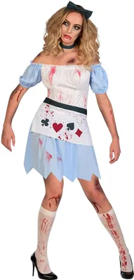 Produktbild von Alice im Zombieland Damen Kostüm
