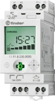 Produktbild von Finder Dämmerungsschalter 150Lux 16A+1Aux 230V 11.91.8.230.0000 (119182300000)