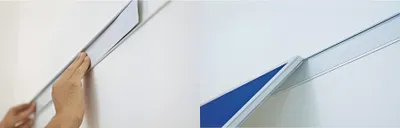 Produktbild von Magnetleiste 150x6cm silber FRANKEN WS8150 PRO