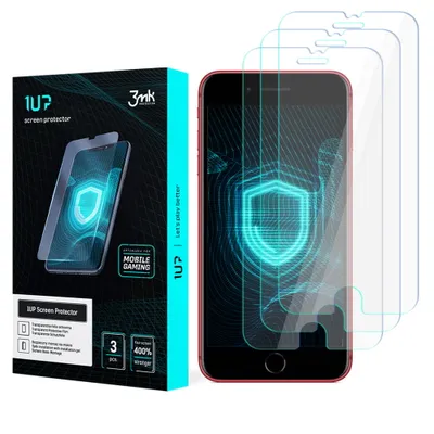 Produktbild von 3mk Display Schutzfolie 1UP für Apple iPhone 8 Plus transparent Gaming (3 Stück)