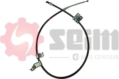 Produktbild von SEIM Handbremsseil Seilzug Feststellbremse für CHEVROLET Aveo / Kalos Schrägheck (T250, T255) Hinten Rechts 554077