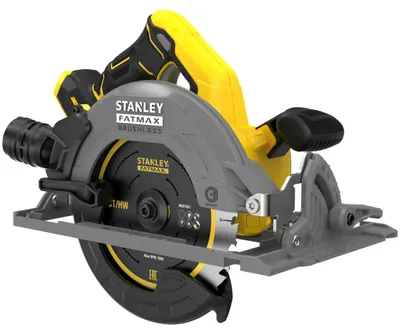 Productafbeelding van Cirkelzaag 190 mm, borstelloos, lithium, 18V - Zonder accu - Compatibel met geleiderail - SFMCS551B-XJ STANLEY FATMAX V20