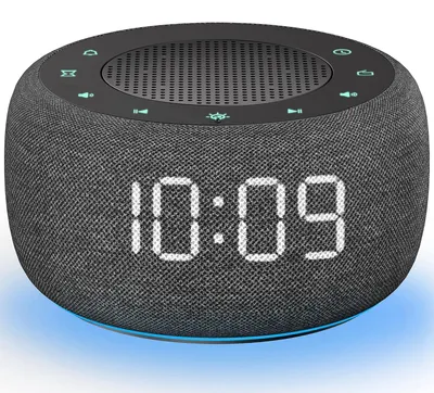 Productafbeelding van Digitale radiowekker Nachtlampje Radio - 7 kleuren - Lichtgevende knoppen - Dimbaar