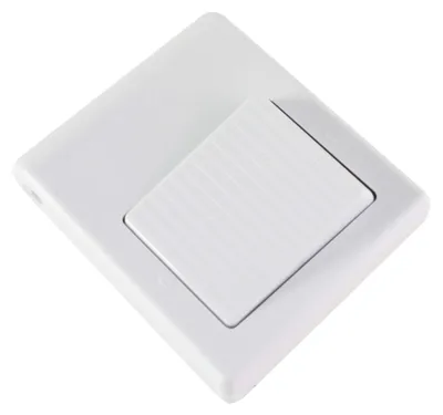 Fußschalter, 1-polig, 230 V AC, max. 3 A, weiß