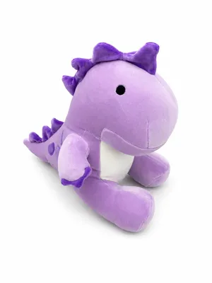 Produktbild von Dinosaurier Kuscheltier 30 cm Lila Dino Plüschtier Stofftier Weiches Kawaii Geschenk für Kinder