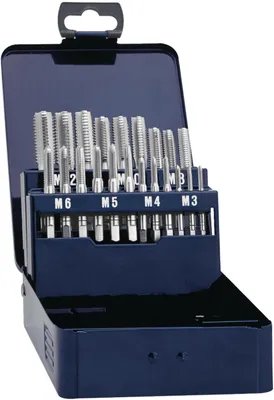 Image de Jeu de tarauds DIN 352 M3-M12 21pcs HSS TECWERK