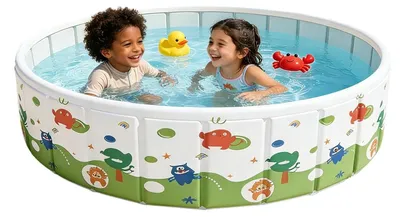 Produktbild von Faltbares Kinderbecken für Wasserspaß im Freien