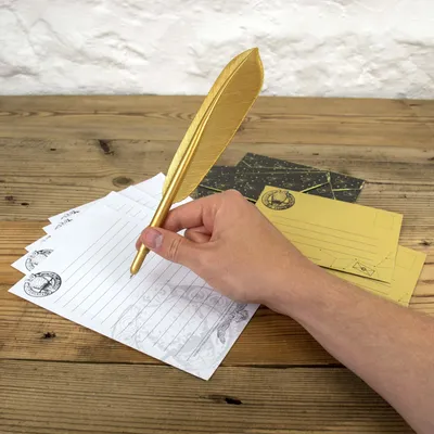 Produktbild von Harry Potter Hogwarts Briefset mit Federstift