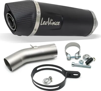 Produktbild von Endschalldämpfer LeoVince LV ONE EVO schwarz mit ABE für Honda CB750 Hornet